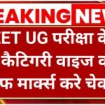 NEET UG Cut Off 2025